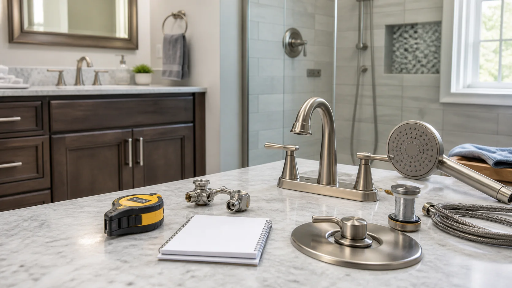 Bathroom fixture budget map for faucet toilet shower valve bathtub and repairs