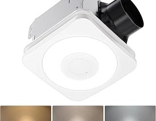 Best Bathroom Exhaust Fans with Light for Moisture Control