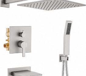 Best Shower Faucet and Valve Trim Kits for Consistent Water Temperature