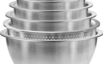 8 Best Stainless Steel Mixing Bowls for Durability and Versatility