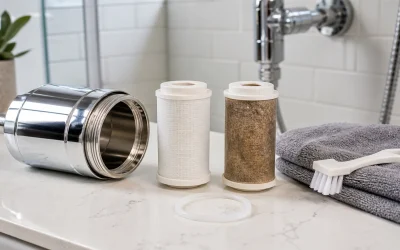 Shower Filter Maintenance: Cartridges, Flow, and Leaks