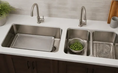 Single- vs Double-Bowl Kitchen Sink: Workflow Guide