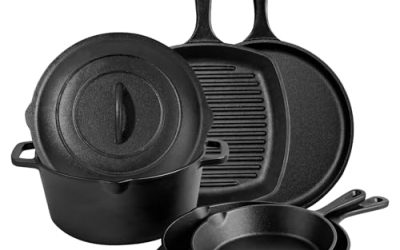 7 Cast Iron Skillet Set (October 2026)